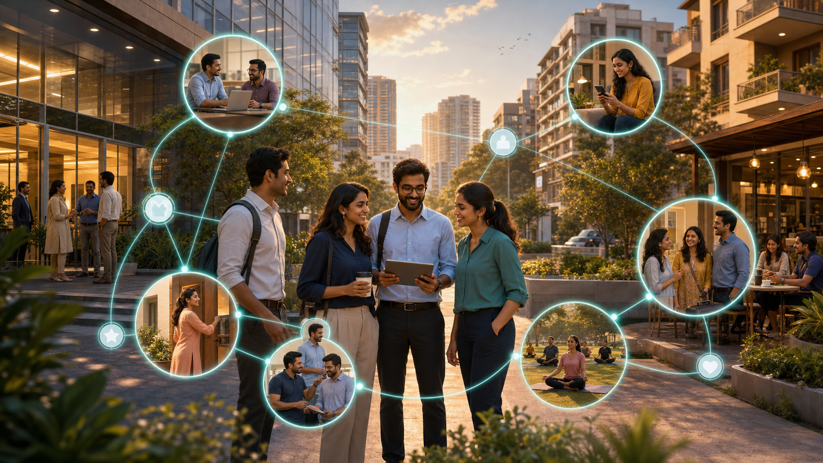 From Colleagues to Community: Why Workplace Connections Build Stronger Local Networks